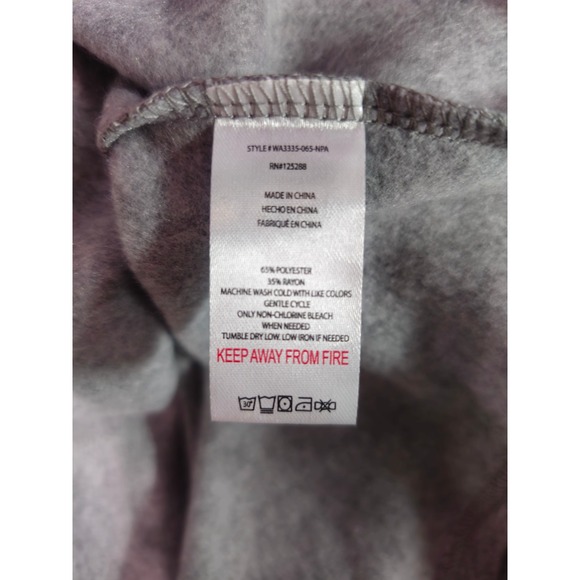 Rae Dunn Mrs Claus Sweatshirt Gray Red Christmas Holiday Size S NWT - Picture 8 of 8